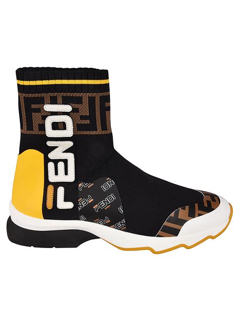 fendi shoes socks|fendi suede sneakers.